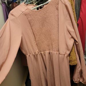 Beautiful dusty rose color dress